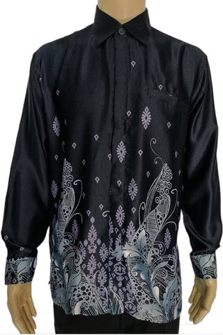 Batik Shirt Black