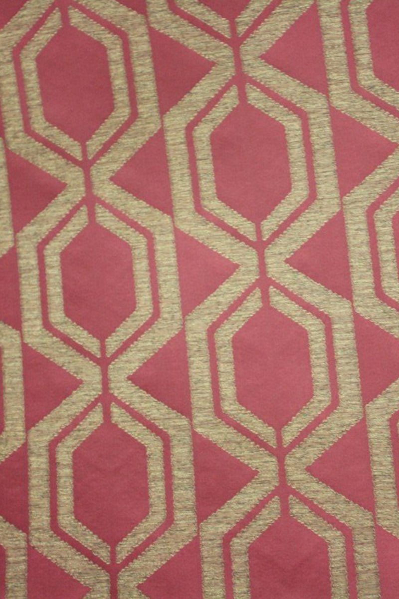 Exclusive Curtain Fabric Spartacus Burgundy