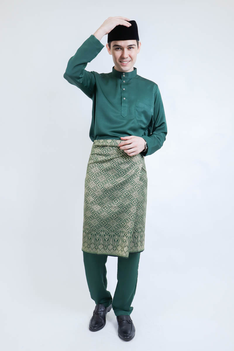 Wisemen Baju Melayu Green (FREE Sampin) – sarahhughes