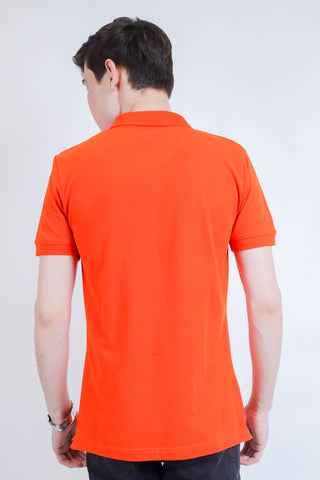 Collar Tshirt Orange