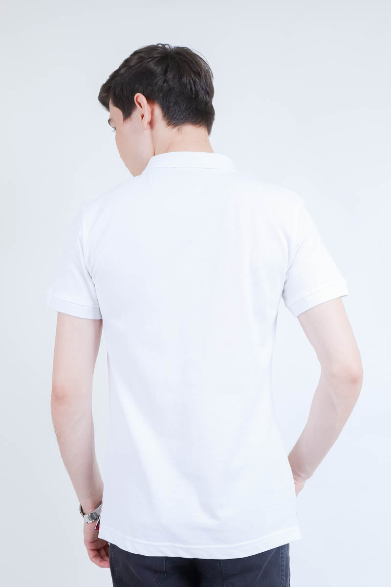 Collar Tshirt White