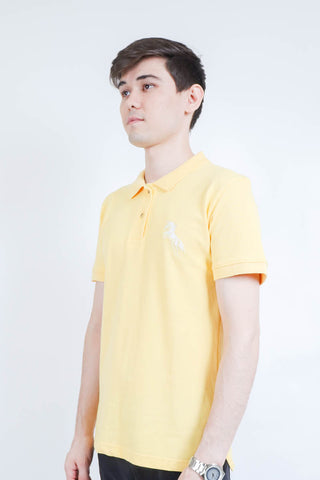 Collar Tshirt Light Yellow