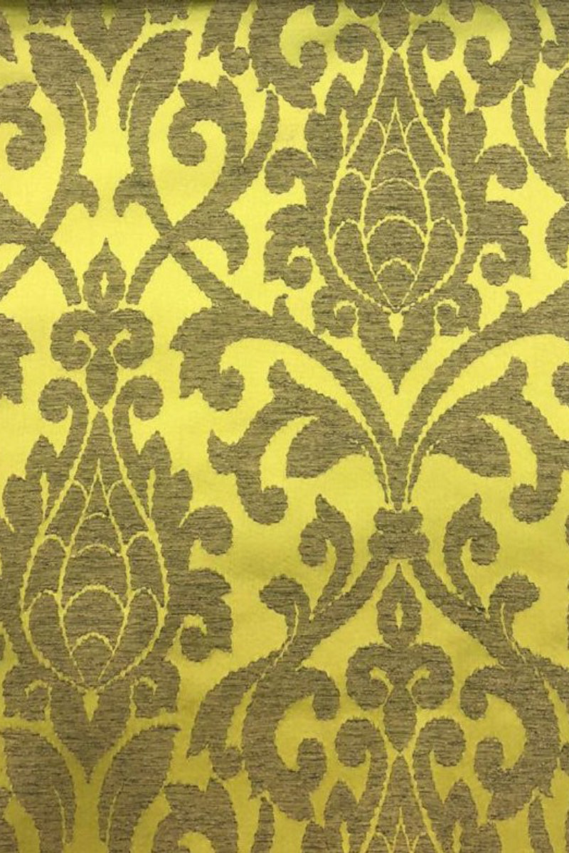 Exclusive Curtain Fabric Royal Duke Lime