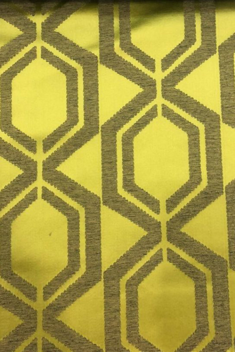 Exclusive Curtain Fabric Spartacus Lime