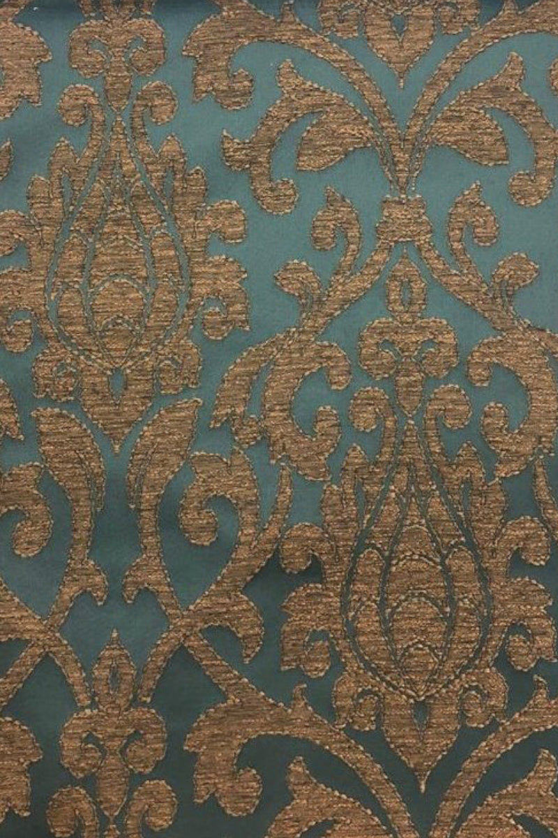 Exclusive Curtain Fabric Royal Duke Ocean