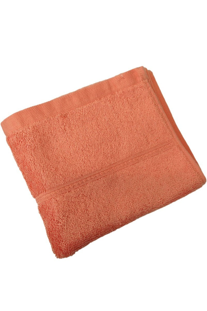 100% Cotton Face Towel Orange