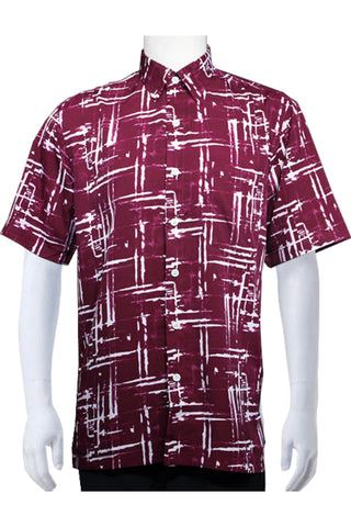 Printed Shirt (Line Design) Purple