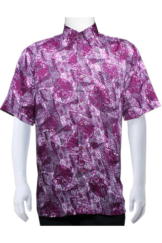 Printed Shirt (Sand Design) Purple