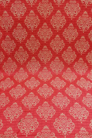 Jacquard Curtain Fabric Red