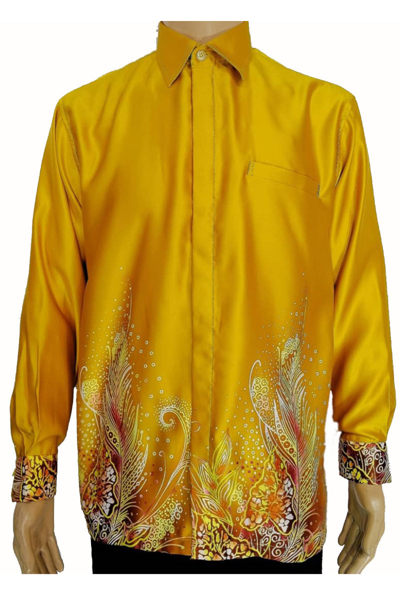 Batik Shirt Yellow