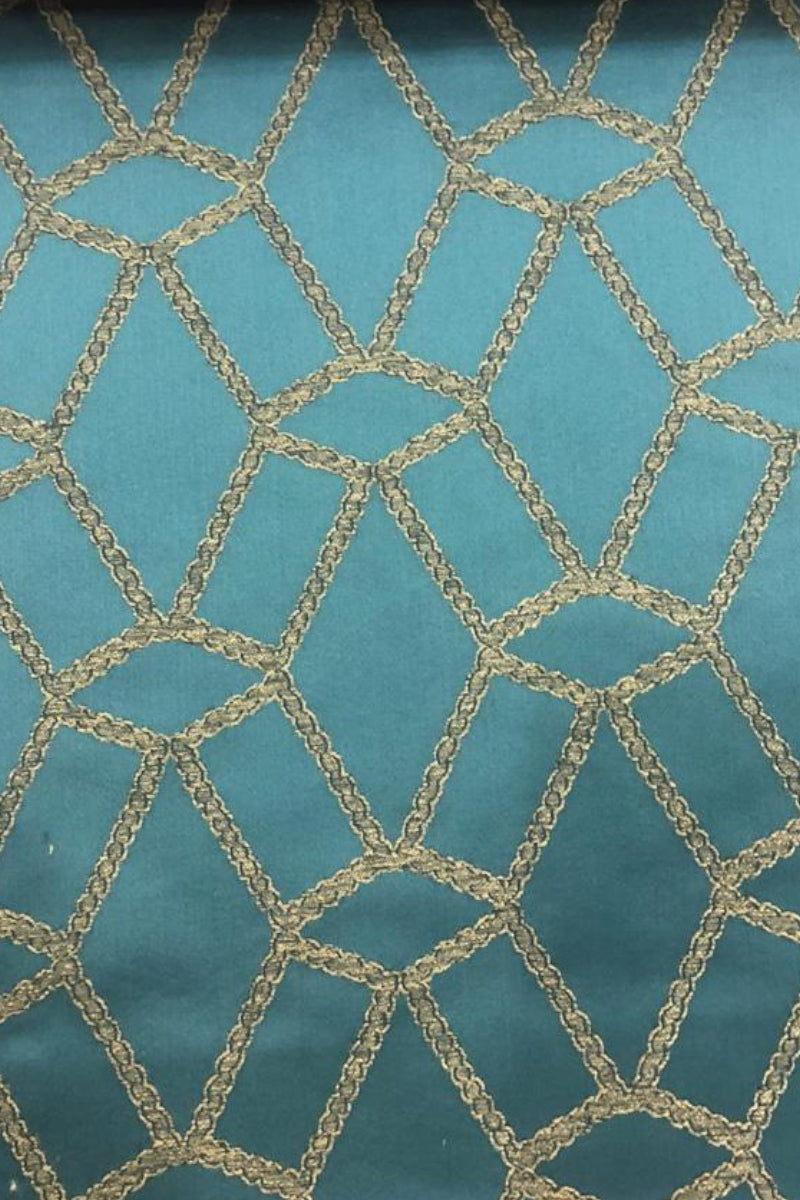 Exclusive Curtain Fabric Chain Bella Ocean