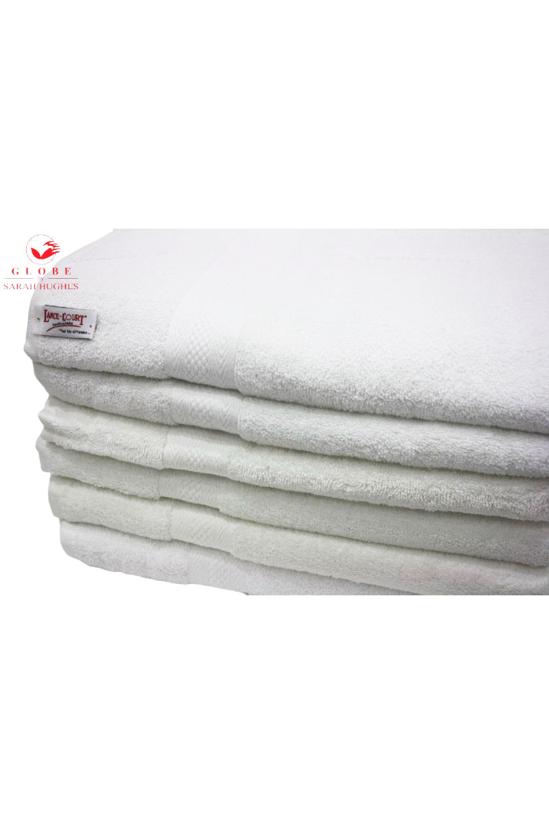 White Bath Towel 35 inch X 59 inch